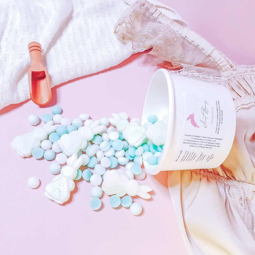 Cheeky Bunny home fragrance – Inspired by Yankee Vanilla Lime – Fresh handmade citrus vanilla scent