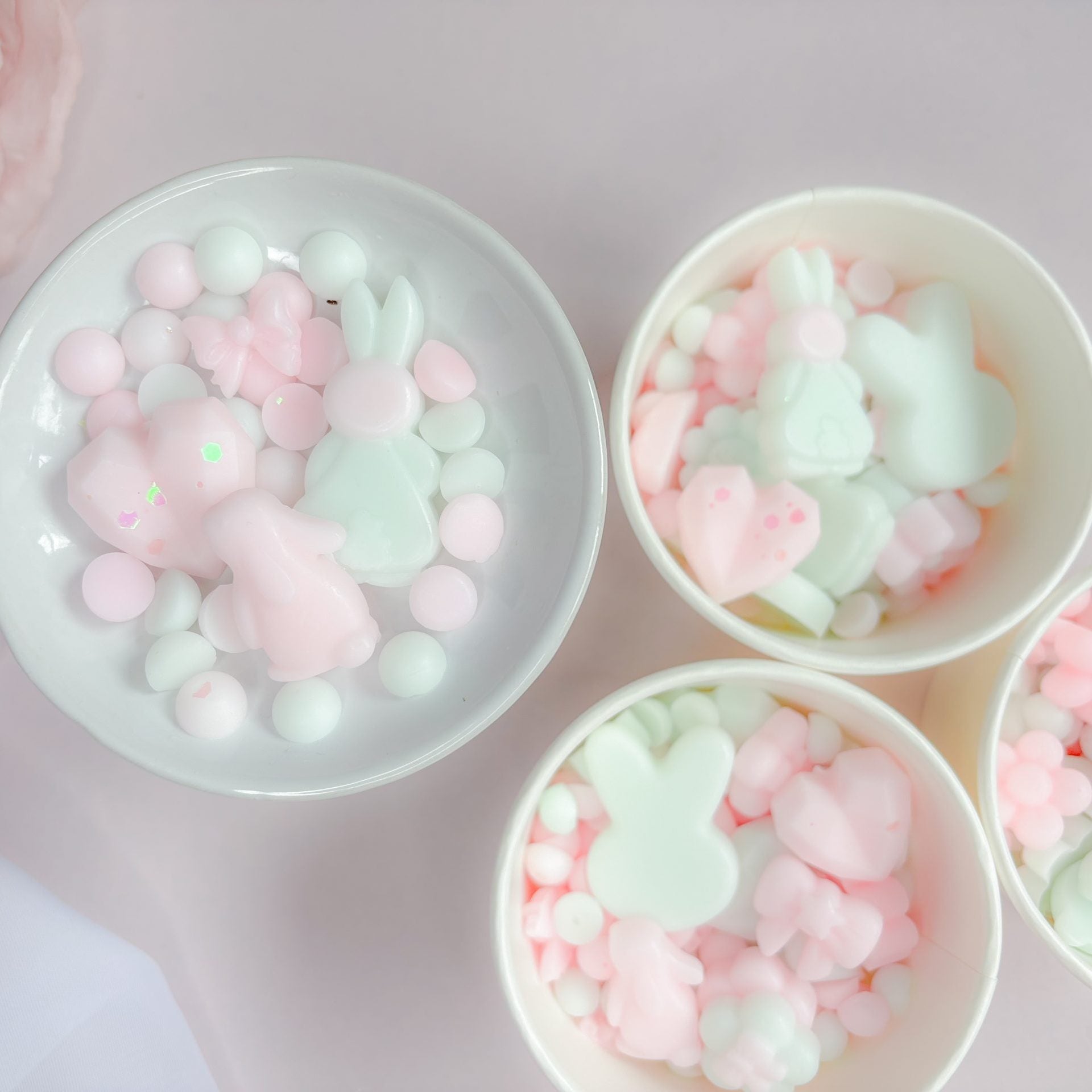 Watermelon Bunny wax melts – Watermelon, raspberry & green apple blend – Playful fruity home fragrance Belfast