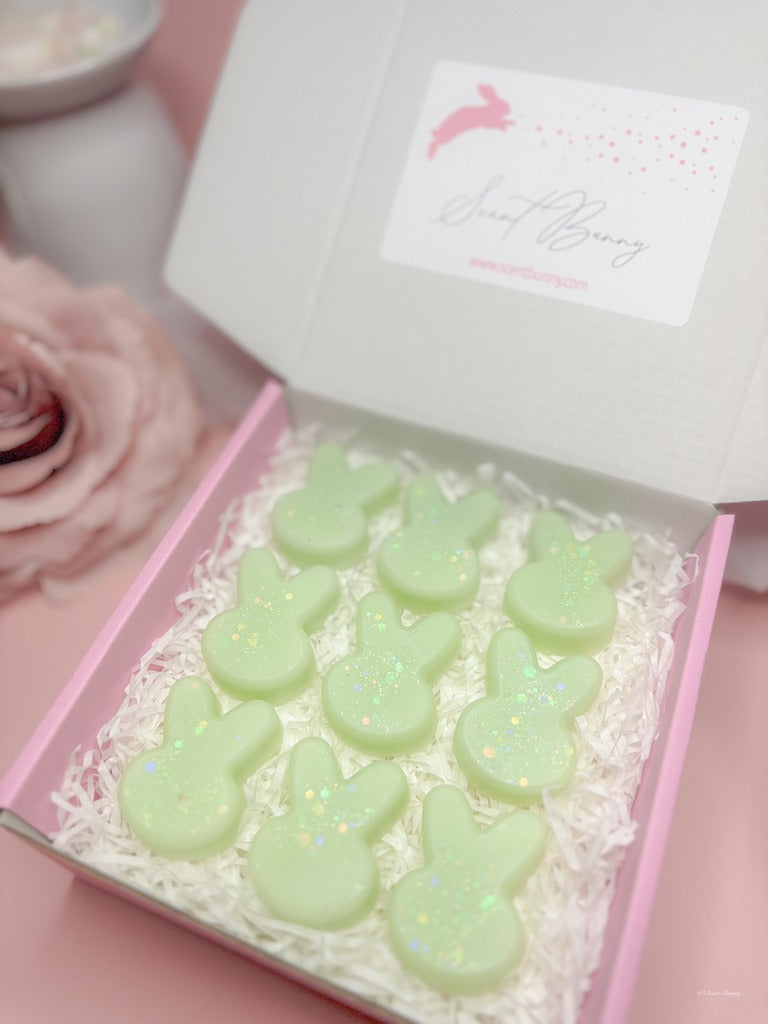 Avo Bunny wax melts Belfast – Lemongrass & citrus scent – Handmade fresh home fragrance by Scent Bunny

Avo Bunny wax melts UK – Buy wax melts online – Fresh clean spa-style scent inspired by Avo Bath

Avo Bunny home fragrance – Citrus and sage wax melts – Handmade bright scent for relaxation

Avo Bunny wax melts – Lemongrass, violet & vanilla blend – Refreshing home fragrance Belfast

Avo Bunny fragrance – Handmade fresh home scent UK – Citrus and lemongrass wax melts for calm spaces