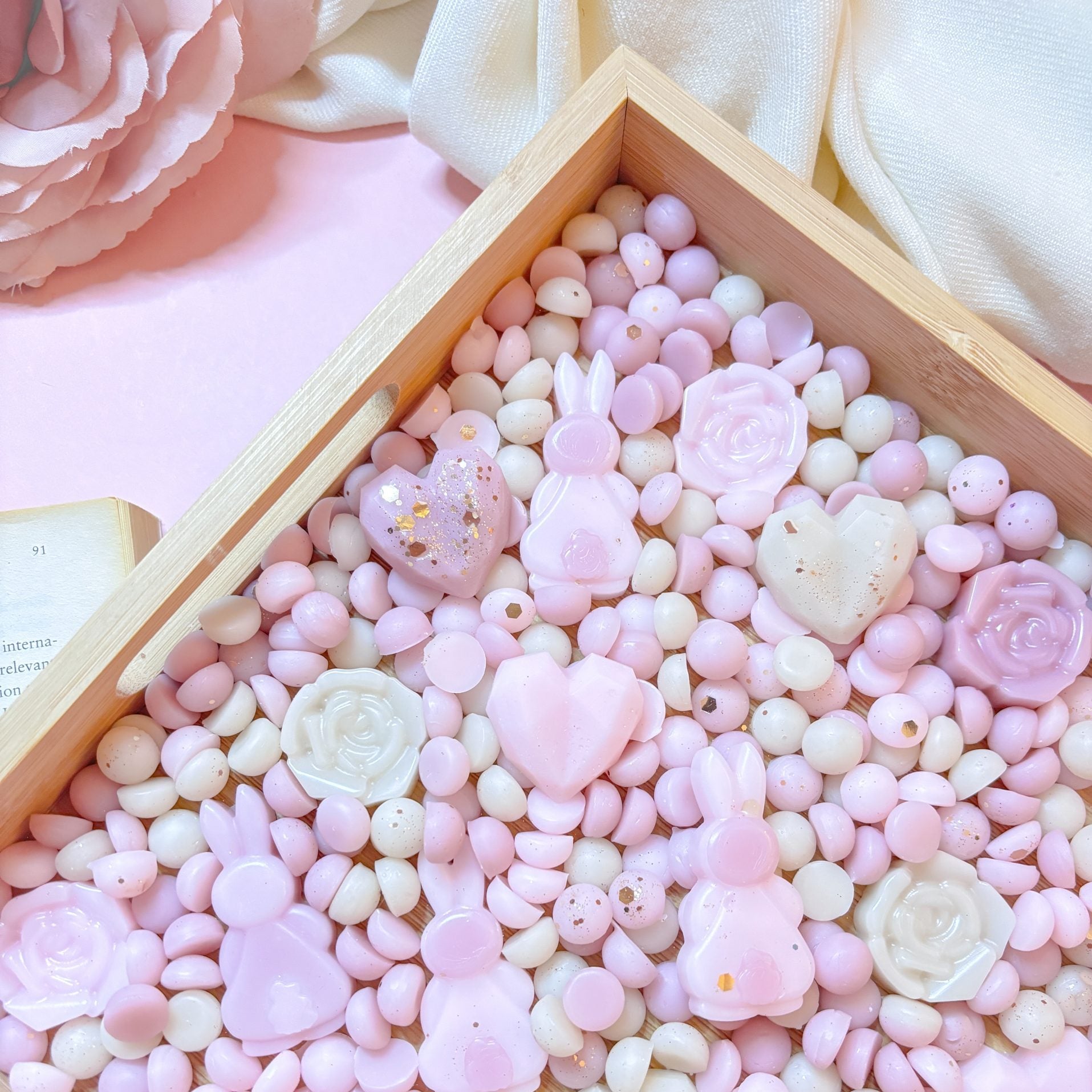 Bunny Forage wax melts – Harvest fruit & rhubarb blend – Warm cozy autumn fragrance Belfast