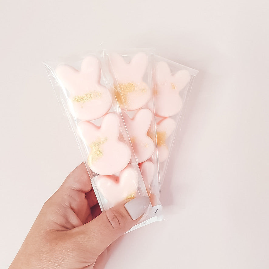 Bunny Sands wax melts with bright citrus and floral scent

Fresh coastal-inspired wax melts for summer homes

Uplifting fruity and green wax melts by Scent Bunny

Sunshine-scented home fragrance wax melts

Breezy summer wax melts with floral and citrus notes