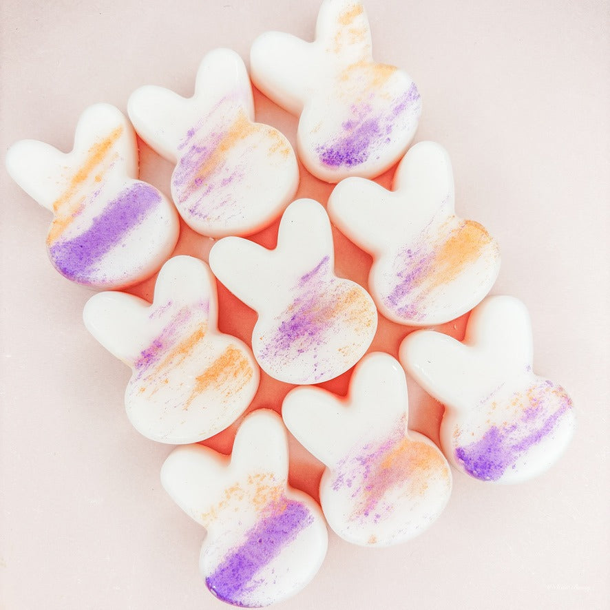De‑stress Bunny wax melts UK – Buy wax melts online – Calming lavender and citrus home fragrance