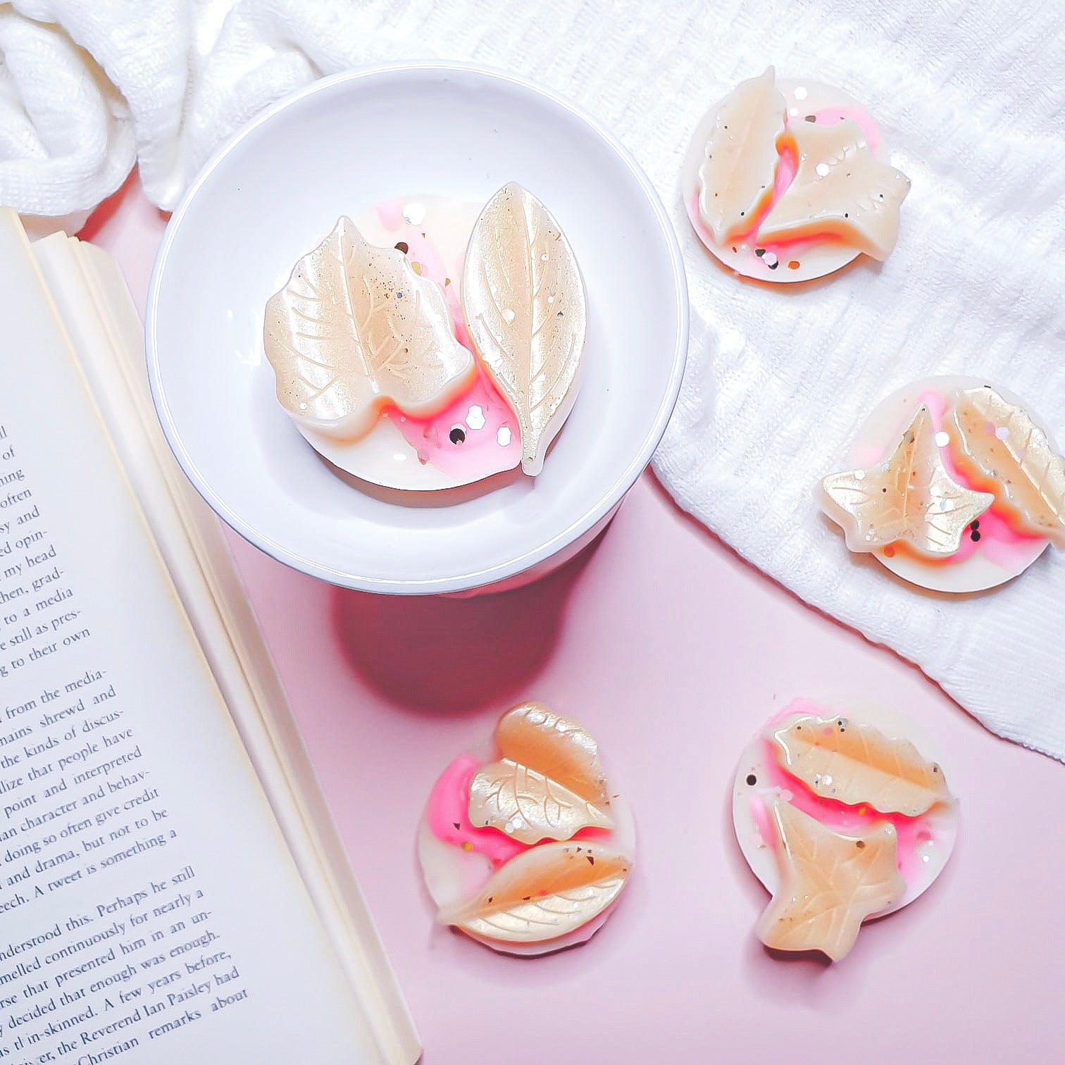 Elegant and sophisticated wax melts for living spaces