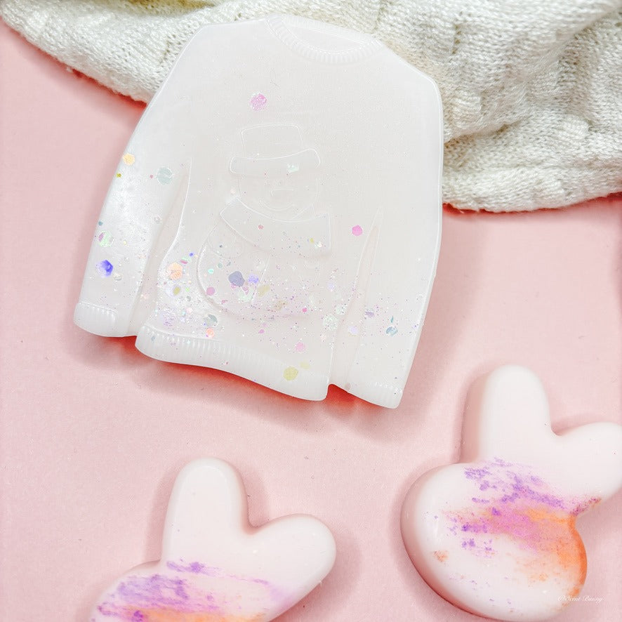 De‑stress Bunny wax melts Belfast – Lavender & sweet orange scent – Handmade relaxing home fragrance by Scent Bunny