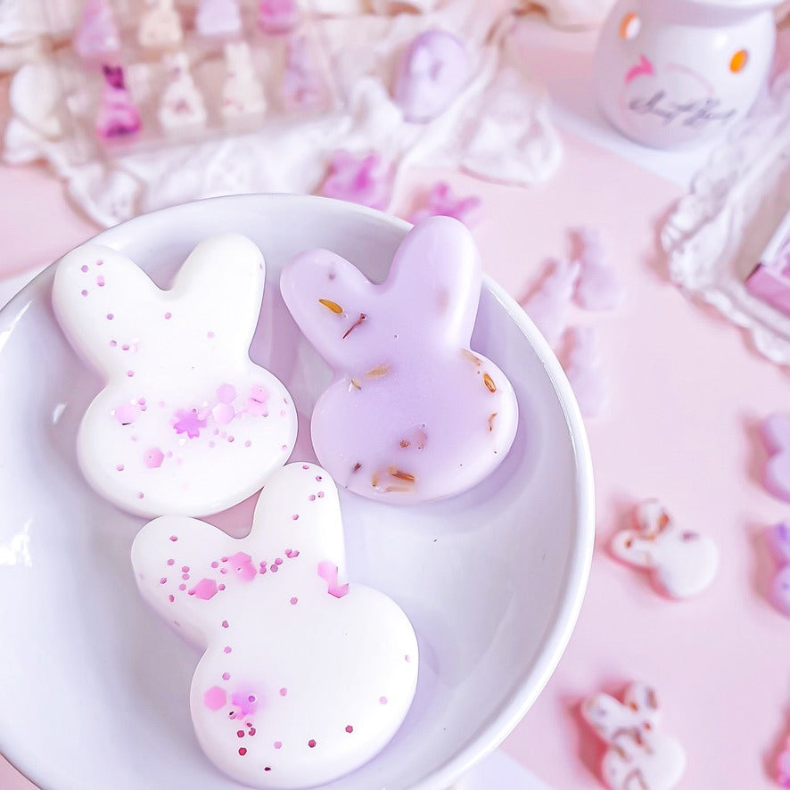 Zen Bunny wax melts Belfast – White tea & lavender scent – Handmade calming home fragrance by Scent Bunny