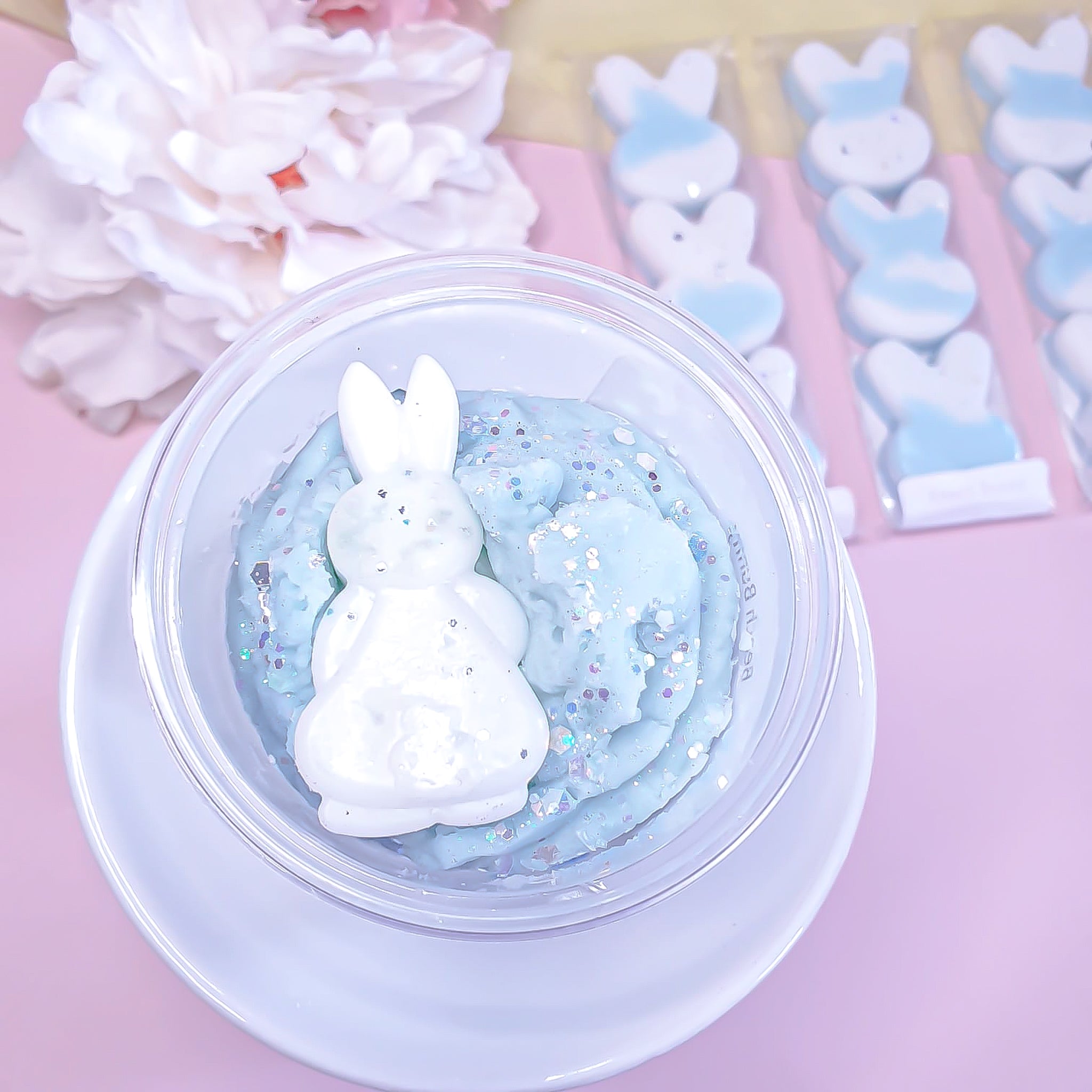 Handmade fresh aquatic and vanilla wax melts by Scent Bunny