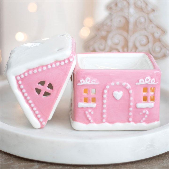Cute pink gingerbread house wax warmer with snow frosting by Scent Bunny, handmade Belfast​

Festive candy pink gingerbread tealight warmer holiday glow by Scent Bunny, handmade wax warmers Belfast​

Adorable ceramic pink gingerbread house wax melt warmer by Scent Bunny, handmade Belfast​

Twinkly pink snow frosting warmer for holiday fragrance by Scent Bunny, handmade Belfast