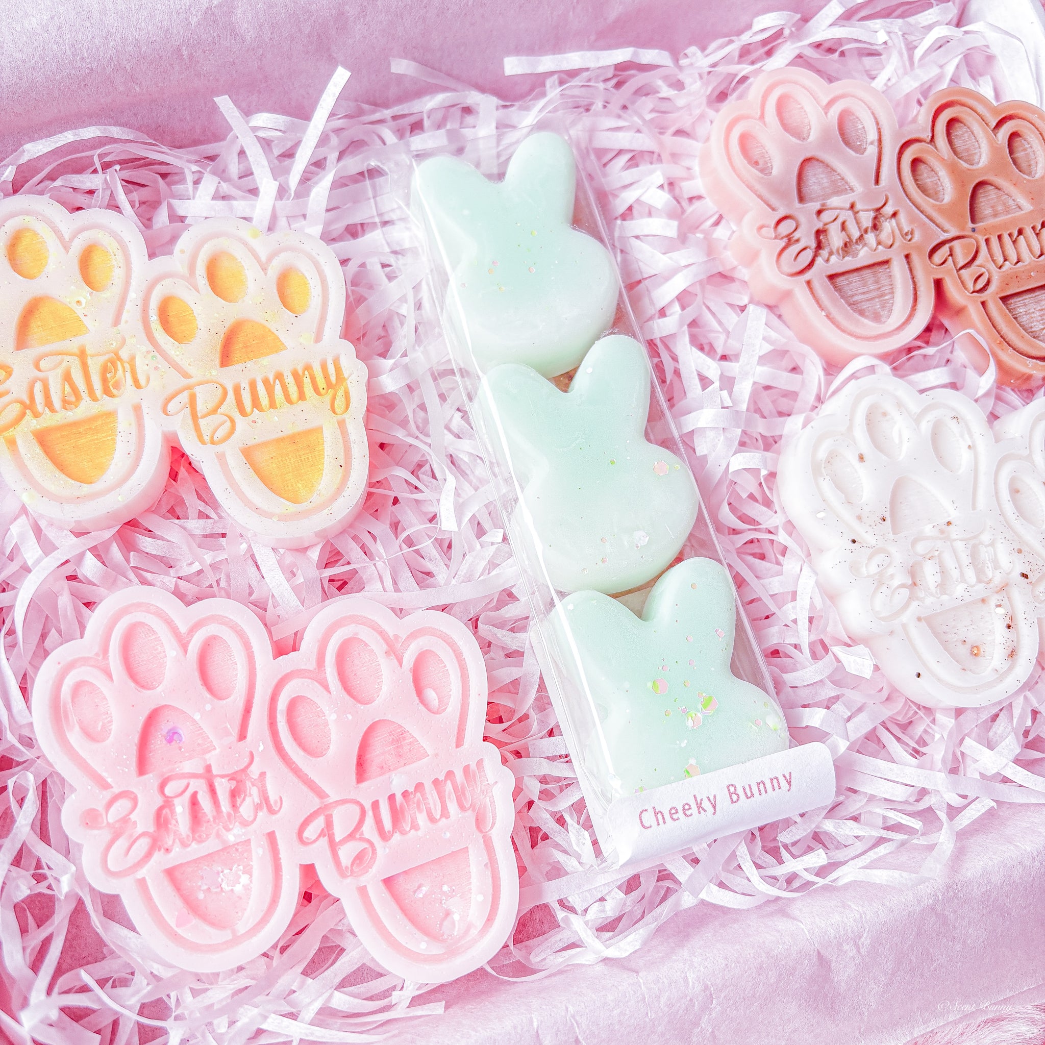 March Bunny Box Easter wax melt gift set Belfast