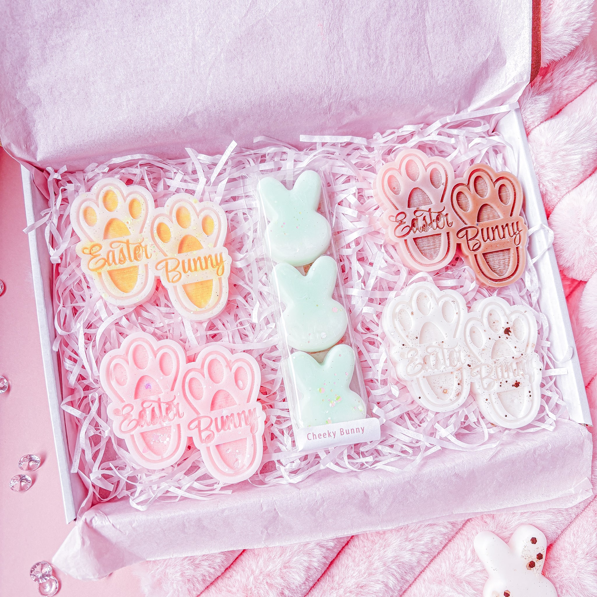 Bunny wax melts handmade in Northern Ireland