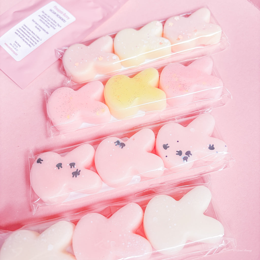Spring bunny wax melts handmade in Belfast