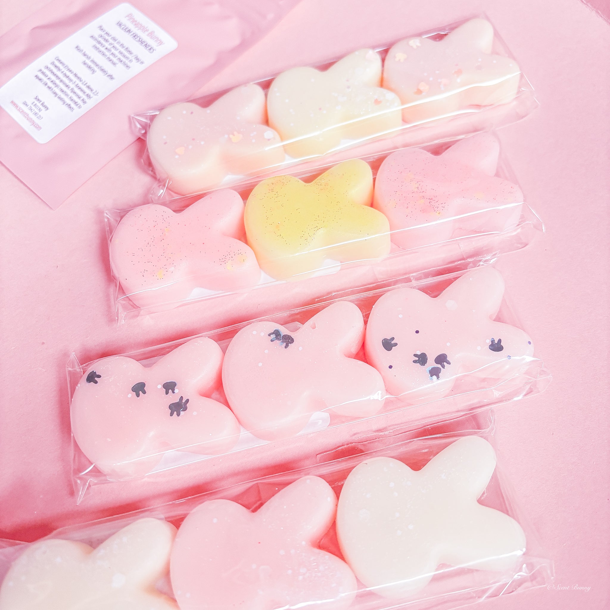 Spring bunny wax melts handmade in Belfast