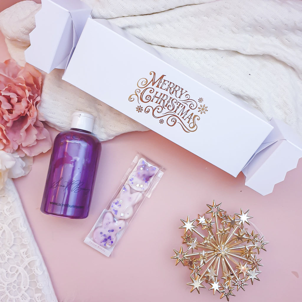Bunny Noir Christmas Cracker Gift Set – Bubble Bath & Noir Wax Melts