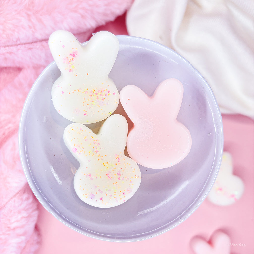 Bunny Bum Bum wax melts with tropical peach and coconut scent by Scent Bunny, handmade wax melts Belfast

Luxurious tropical fragrance wax melts inspired by Bum Bum Cream by Scent Bunny, handmade wax melts Belfast

Hand‑poured coconut and vanilla wax melts from Scent Bunny, handmade wax melts Belfast

Creamy summer‑inspired wax melts with jasmine and amber warmth by Scent Bunny, handmade wax melts Belfast

Tropical home fragrance wax melts for sunlit relaxation by Scent Bunny, handmade wax melts Belfast