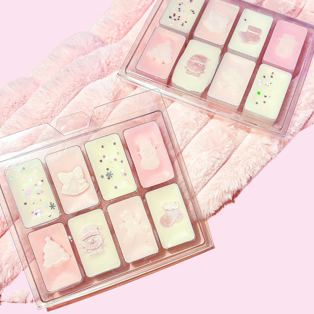 Cozy Christmas wax melt collection 8 melts 180g by Scent Bunny, handmade Belfast​

Luxury Christmas 8-pack wax melts Quartz Mistletoe Bunny by Scent Bunny, handmade wax melts Belfast​

Hand-poured cozy Christmas wax melt collection box by Scent Bunny, handmade Belfast​

Festive 180g Scent Bunny Christmas wax melts sampler by Scent Bunny, handmade Belfast​