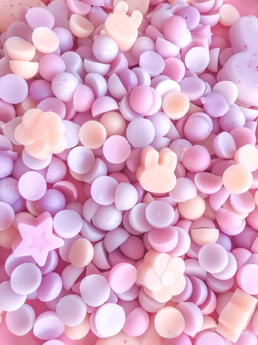 De‑stress Bunny wax melts UK – Buy wax melts online – Calming lavender and citrus home fragrance